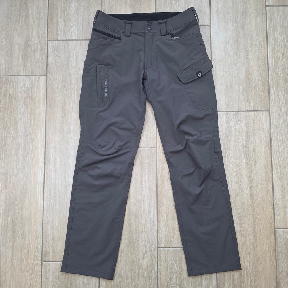 Truewerk T2 Work Pants Mens 32x32 Gray Cargo Stretch Tactical Utility NWT